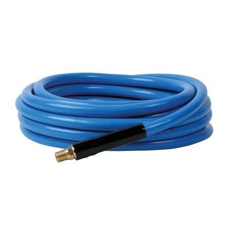 LEGACY Workforce Air Hose, 3/8" x 25', 1/4" Fittings, Blue, PVC HWF3825BL2